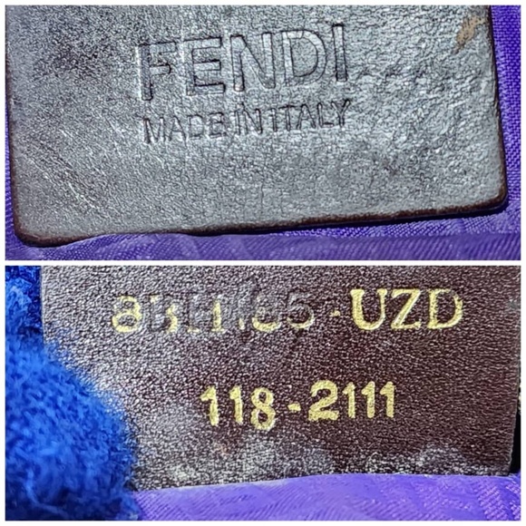 Authentic FENDI Zucca Spalmati Medium Roll Tote Bag Tobacco Brown - Picture 8 of 16